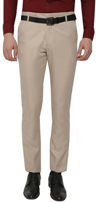 RakeshKumar Slim Fit Men Khaki Trousers