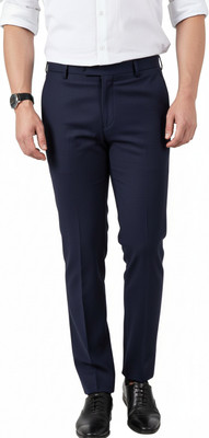 Shree VastraVeda Regular Fit Men Blue Trousers