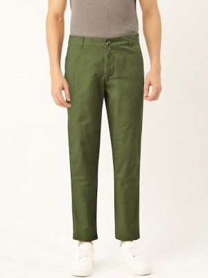 United Colors of Benetton Slim Fit Men Green Trousers