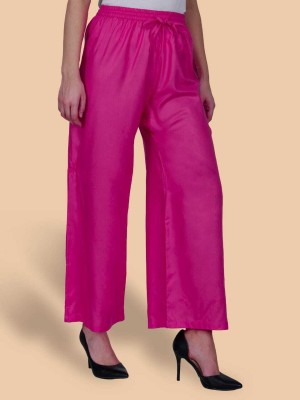 Sanvi Fashion Regular Fit Women Pink Trousers