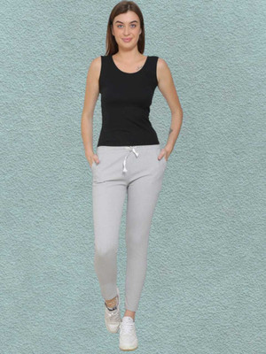 NEWKASHMIRI Straight Fit Women White Trousers