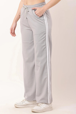 HR FASHION Women Silver Trousers