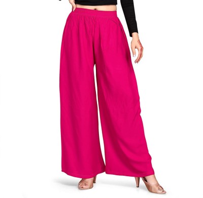 KGN FASHION Regular Fit Women Pink Trousers