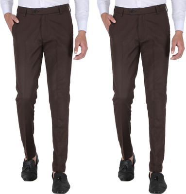 METRONAUT Slim Fit Men Multicolor Trousers