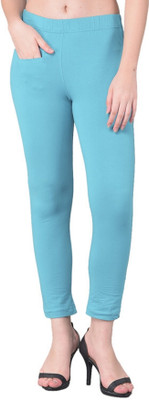Comfort Lady Regular Fit Women Blue Trousers
