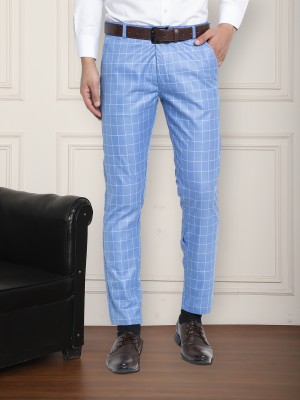 JAINISH Tapered Men Blue Trousers