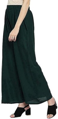 Lovely India Fashion Regular Fit Women Dark Green Trousers