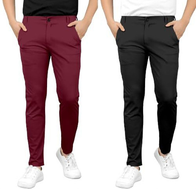 Anshulgarments Regular Fit Men Multicolor Trousers