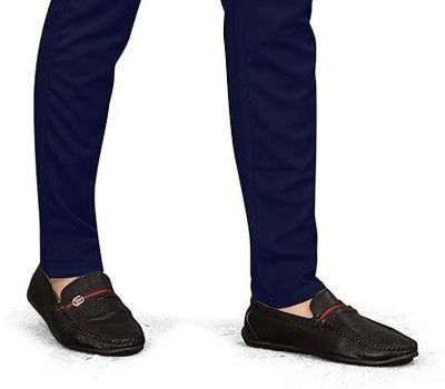 VijayEnterprise Slim Fit Men Dark Blue Trousers