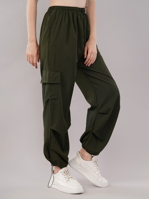 AA INTERNATIONAL Loose Fit Women Grey Trousers