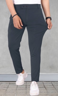 TENIT Slim Fit Men Grey Trousers