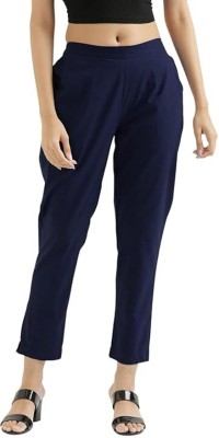 Thangamani Collections Regular Fit Women Blue Trousers