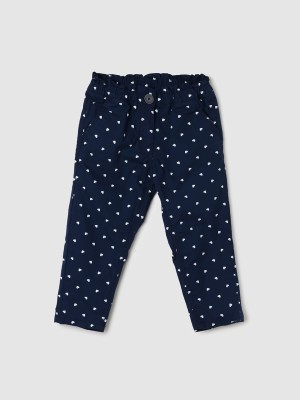 MAX Regular Fit Girls Blue Trousers