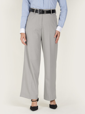 Hancock Straight Fit Women Green Trousers