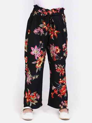 CUTIEKINS Regular Fit Girls Black Trousers