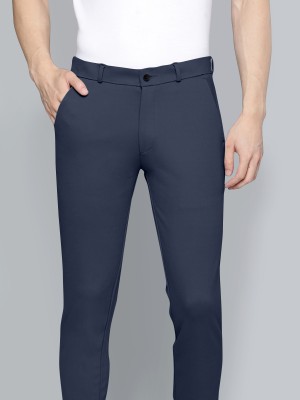 MP40 Regular Fit, Flared, Relaxed, Slim Fit Men Black Trousers