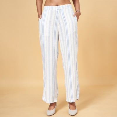 Annabelle by Pantaloons Regular Fit Women White Trousers