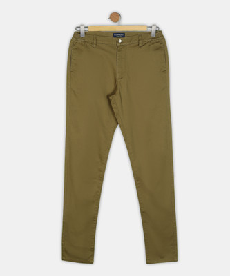 Allen Solly Regular Fit Boys Brown Trousers