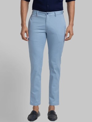 Raymond Slim Fit Men Blue Trousers