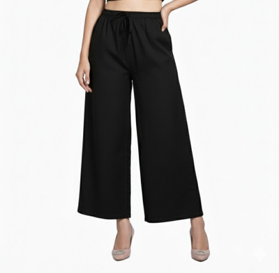 Shirpav Relaxed Women Black Trousers