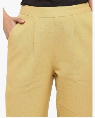 Ssc Regular Fit Women Gold Trousers