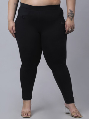 Trend Level Regular Fit Women Black Trousers