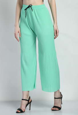 GLOWIC Regular Fit Women Multicolor Trousers