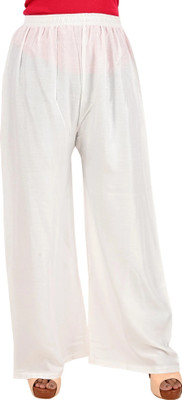 Errish Enterprise Regular Fit Women White Trousers