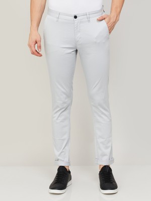 Fame Forever by Lifestyle Slim Fit Men Light Blue Trousers