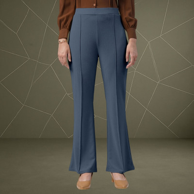 Anitafashion Loose Fit Women Grey Trousers