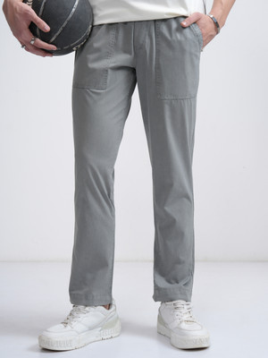 HIGHLANDER Relaxed Men Grey Trousers
