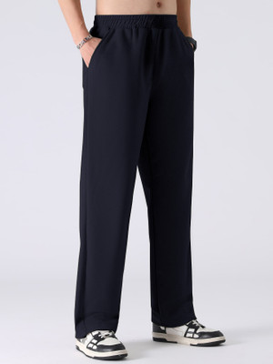 Leriya Fashion Regular Fit Men Blue Trousers