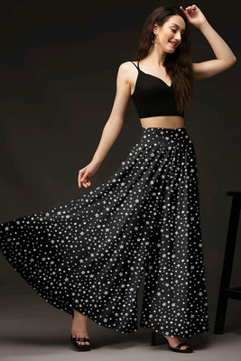 TISHTA Flared Women White Trousers