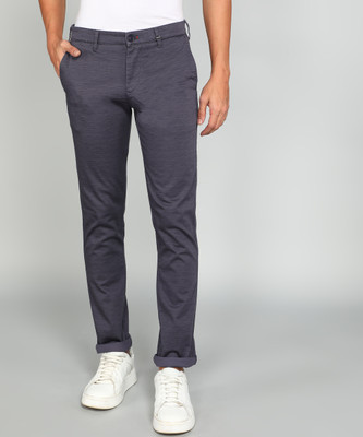 KILLER Slim Fit Men Dark Blue Trousers