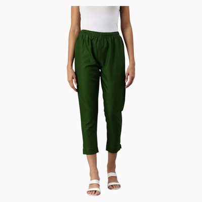High Glitz Regular Fit Women Blue Trousers