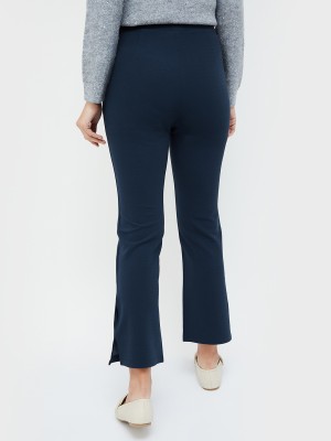 CODE by Lifestyle Regular Fit Women Blue Trousers