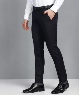 Blends Trendz Slim Fit Men Black Trousers