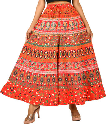 Samjhi Flared Women Red Trousers