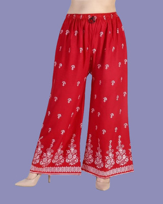 BINISH Regular Fit Women Red Trousers
