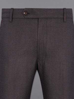 french crown Regular Fit Men Brown Trousers