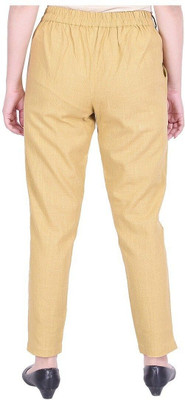 HouseOfCommon Relaxed Women Beige Trousers