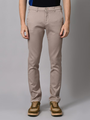 KILLER Slim Fit Men Khaki Trousers
