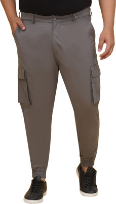 JOHN PRIDE Regular Fit Men Green Trousers