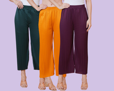 Kasendra Regular Fit Women Multicolor Trousers