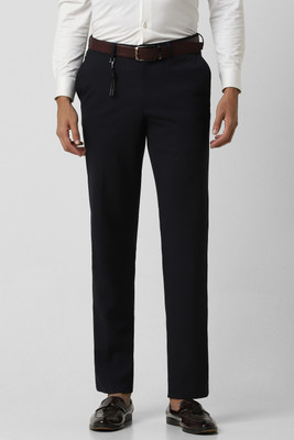 V DOT BY VAN HEUSEN Slim Fit Men Blue Trousers