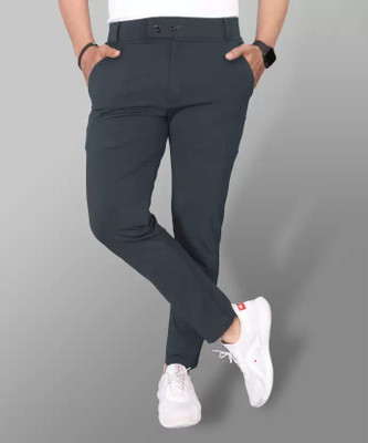 Style sync Slim Fit Men Grey Trousers