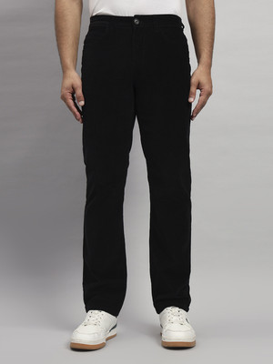 Sand Dunes Regular Fit Men Black Trousers