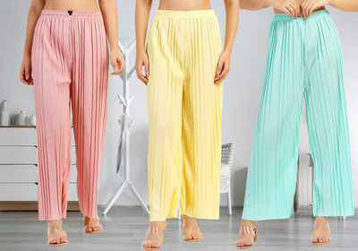 IRHA Regular Fit Women Multicolor Trousers