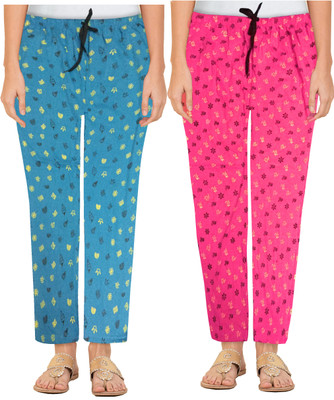 AFRA Regular Fit Women Multicolor Trousers