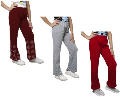 IndiWeaves Regular Fit Girls Multicolor Trousers